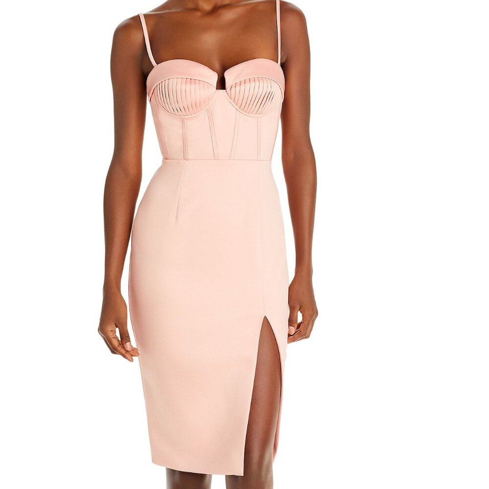 Lavish Alice Women's Corset Sheath Dress Pink B4HP